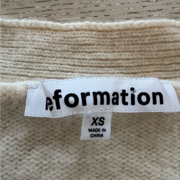 Reformation 100% Cashmere Cardigan - Picture 5 of 6